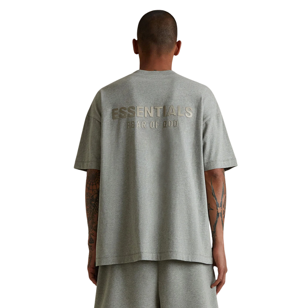Fear of God ESSENTIALS Concrete Heather Classic T-Shirt